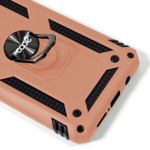 Capa Samsung G990 Galaxy S21 anel rígido Rose Gold