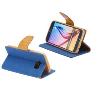 Capa Canvas Book para SAM Galaxy J5 2017 Azul