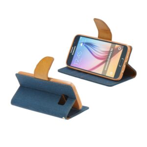 Capa Canvas Book para SAM Galaxy S8 Plus Azul marinho