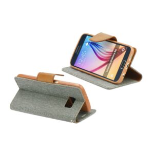 Capa Canvas Book para SAM Galaxy J5 2017 Cinza