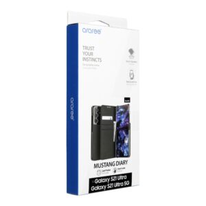 Capa tipo carteira para SAMSUNG S21 ULTRA e ULTRA 5G Preta