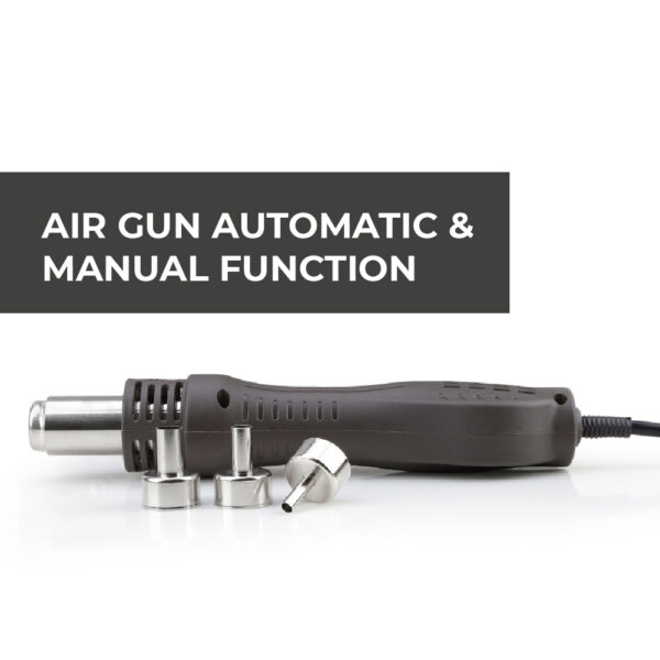 Estação de soldadura 640W 2 EN 1 BAKU-852D+