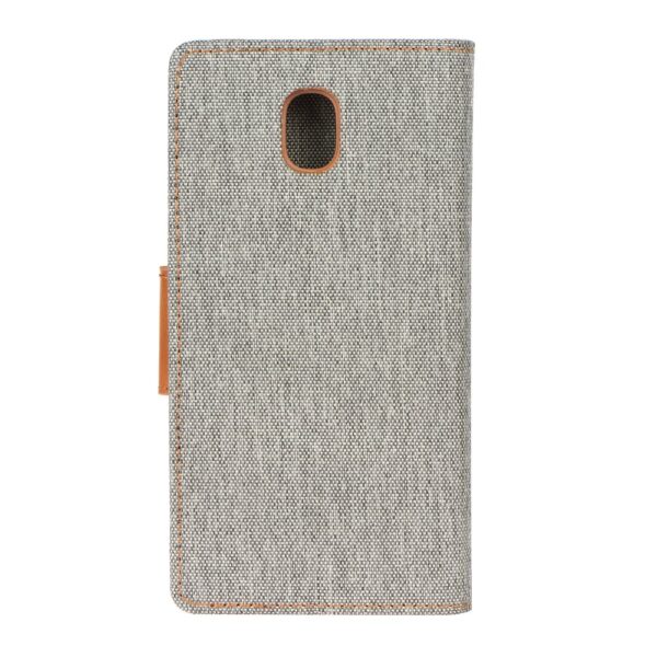 Capa Canvas Book para SAM Galaxy J5 2017 Cinza