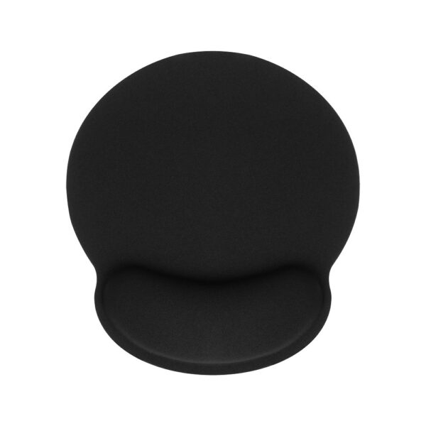 Suporte ergonômico para punho em mousepad 250x230x25mm / preto