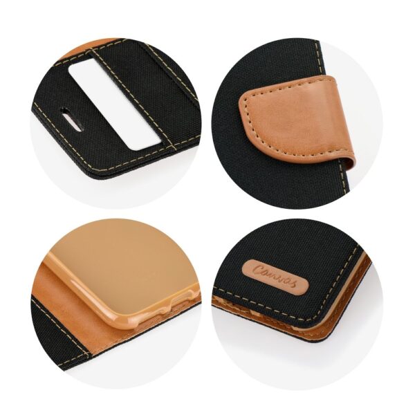 Capa Canvas Book para SAM Galaxy S9 Preto