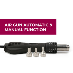 Estação de soldadura 500W (2 em 1) BAKU-601D+