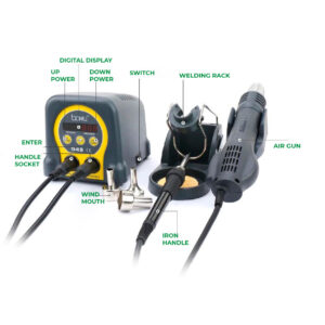 Estação de soldadura 750W (2 em 1) BAKU-942