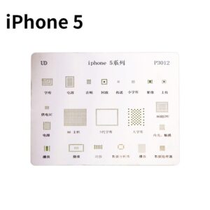 Placa stencils IC iphone 5