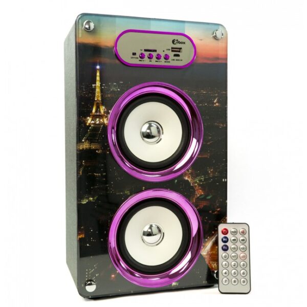 Coluna Portátil TOP Z8Box Bluetooth 20W Paris