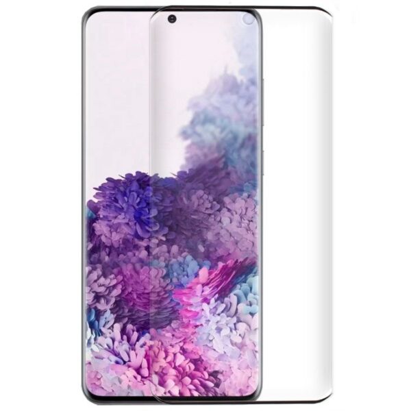 Película de Vidro Temperado Samsung Galaxy S20 Curvo Preto