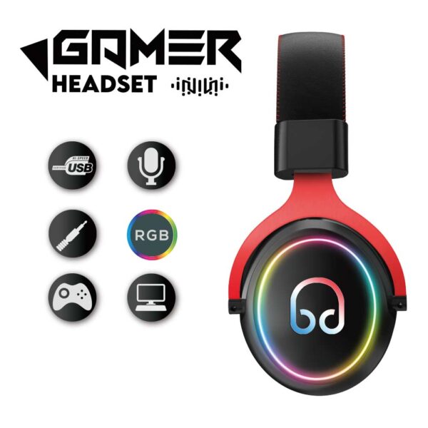 Auscultadores Gaming Biwond N9 Pro edição Streamer