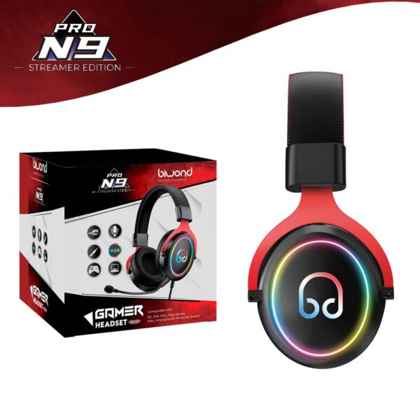 Auscultadores Gaming Biwond N9 Pro edição Streamer