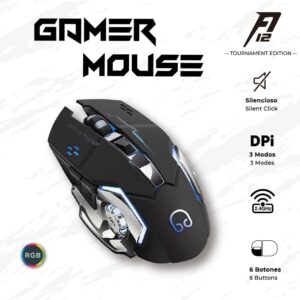Rato Gaming Biwond A12 Pro sem fios edição Tournament