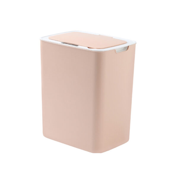 Caixote do lixo inteligente com sensor 14L BIWOND rosa